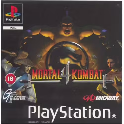 Mortal Kombat 4 Ps1