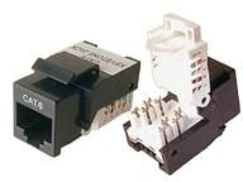 deXlan - Jack avec fonction de correction keystone - RJ-45