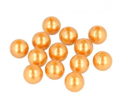 Perles Artemio Or 14 Mm Perles Dorées Pour Bijoux Fantaisies - 40 Grammes