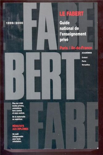 Guide Fabert Paris Ile De France Edition 99/00