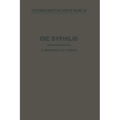 Die Syphilis