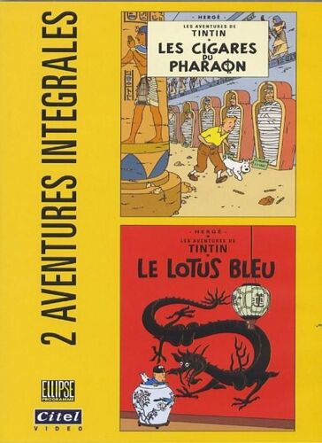 Tintin Cigares Du Pharaon/Lotus Bleu