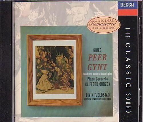 Concertos Pour Piano, Peer Gynt Suite Curzon, Piano