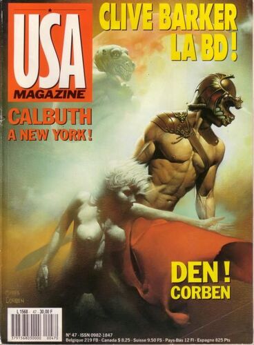Usa Magazine N°47: Clive Barker La Bd! Calbuth À New York! Den! Corben
