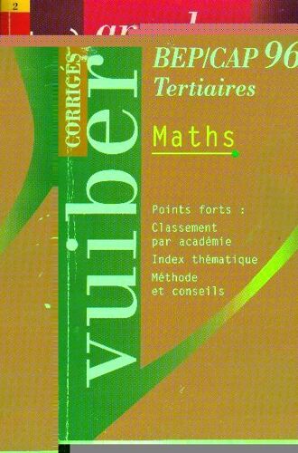 Mathematiques Cap/Bep Tertiaires - Edition 1996