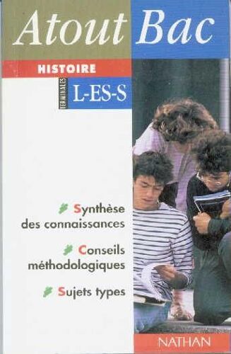 Histoire, Terminales L, Es, S
