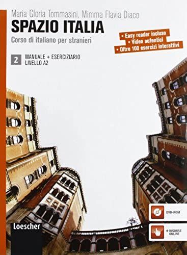 Spazio Italia 2 (Incl. Cd-Rom). Libro Dello Studente Manuale Et Eserciziario E Dvd-Rom. A2