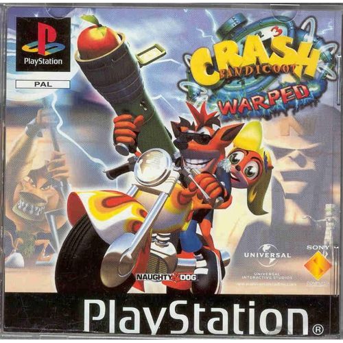 Crash Bandicoot Warped 3 Ps1