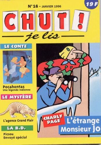 Chut! Je Lis N° 16, L'étrange Monsieur Jo