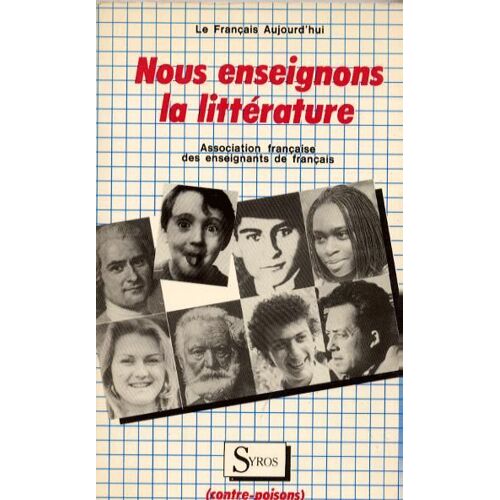 Nous Enseignons La Littérature