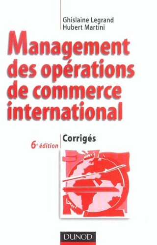 Management Des Opérations De Commerce International - Corrigés