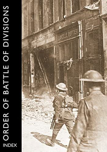 Order Of Battle Of Divisions, Index