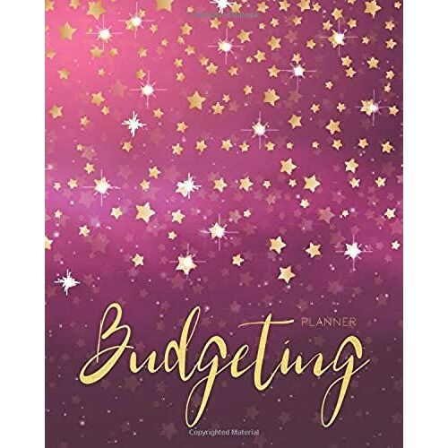 Budgeting Planner: Pink Star 12 Month Budget Planner Journal Finance Workbook, Money Organizer, Debt Tracker (Expense Tracker Budget Planner)