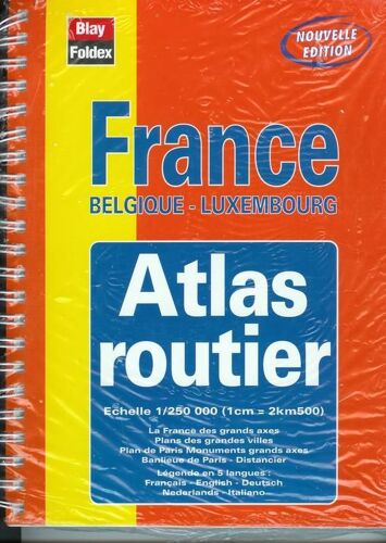 Atlas Routier France-Belgique-Luxemboug