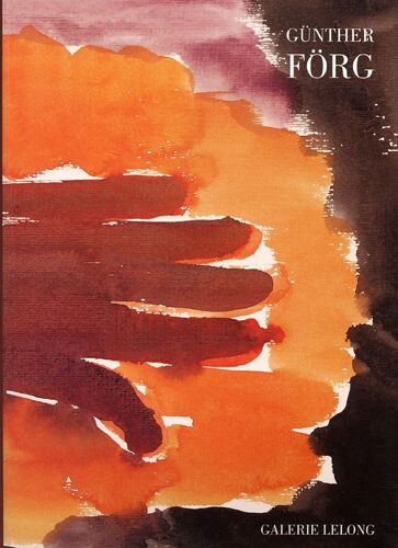 Günther Förg - Exposition, 22 Février-22 Mars 2001, Galerie Lelong - Paris