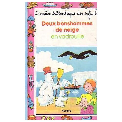 Deux Bonhommes De Neige En Vadrouille