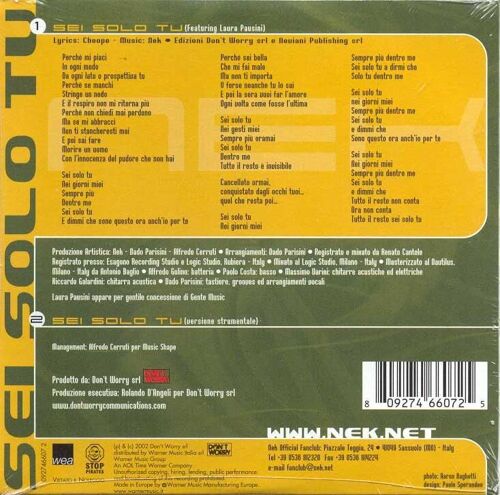 Sei Solo Tu