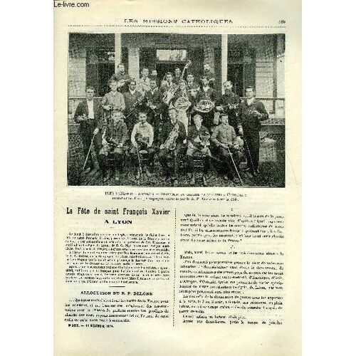 Les Missions Catholiques N° 2375 - La Fête De Saint François Xavier A Lyon, Les Écoles Catholiques Aux Iles Hawaii Ou Sandwich, Randonnées Sahariennes, D Alger A Ghardaia, Une Admirable Religieuse(...)