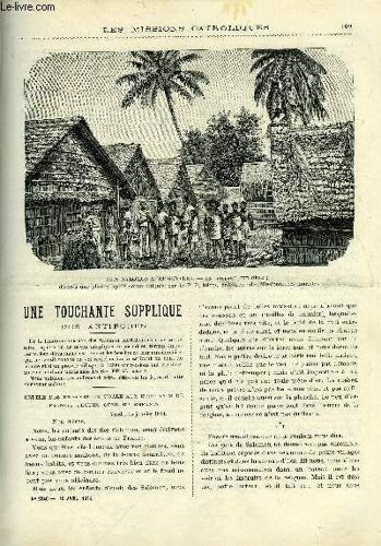 Les Missions Catholiques N° 2340 - Une Touchante Supplique Des Antipodes, Le Séminaire Syriaque Des Bénédictins, Quelques Épisodes De La Révolution Au Chen-Si, La Mission Grecque-Catholique De(...)