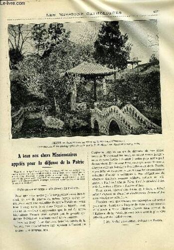 Les Missions Catholiques N° 2363 - A Tous Nos Chers Missionnaires Appelés Pour La Défense De La Patrie, Dans L Archipel Salomonien, Le Christianisme A Tour Abdin, Une Visite A La Mission De Mossi