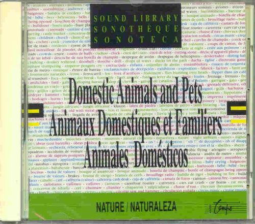Sonotheque Nature : Animaux Domestiques & Familiers