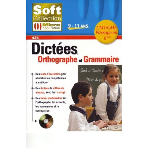 Dictées Orthographe Et Grammaire Pc