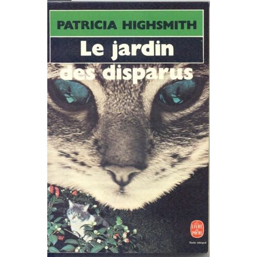 Le Jardin Des Disparus - Nouvelles