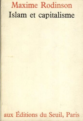 Islam Et Capitalisme