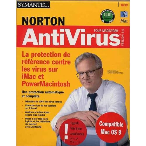 Norton Antivirus - (V. 6.0) - Pack De Boîtiers (Mise À Niveau) - 1 Utilisateur - Cd - Mac - Français)