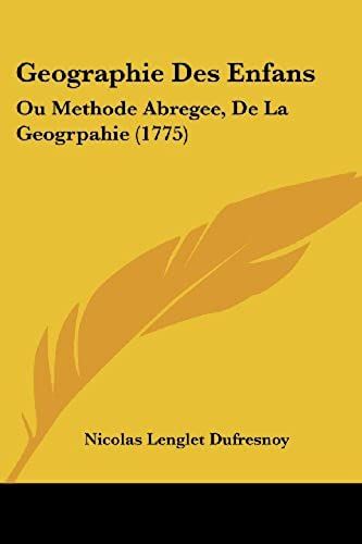 Geographie Des Enfans