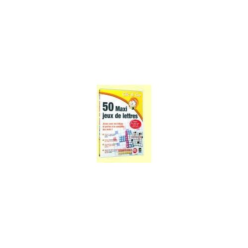 50 Maxi Jeux De Lettres Pc