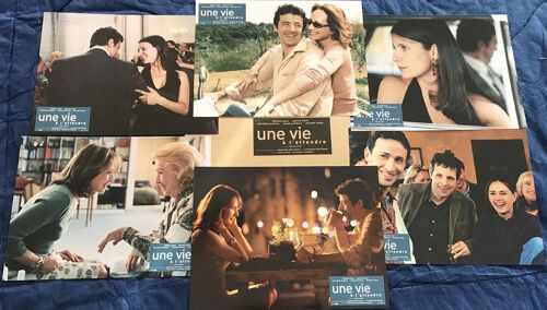 Une Vie À T'attendre - Jeu De 6 Photos D'exploitation Cinématographique - Format 21x28 Cm - Un Film De Thierry Klifa Avec Nathalie Baye, Patrick Bruel, Géraldine Pailhas, Anouk Grinberg - 2004