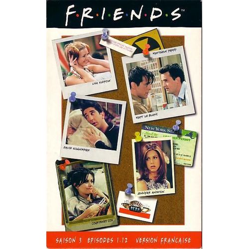 Friends (Vf)/Coffret 1 Sais.3
