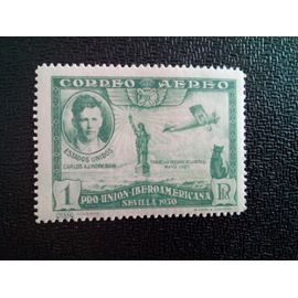 Timbre Espagne Yt Pa 80 Exposition Hispano-Américaine, Séville 1930 ( 30304 )