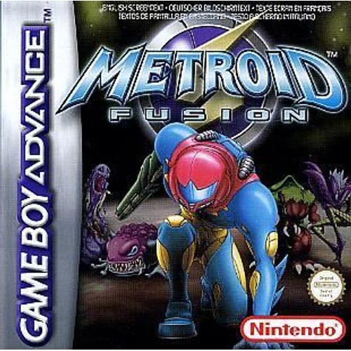 Metroid Fusion - Ensemble Complet - Game Boy Advance - Cartouche De Jeu