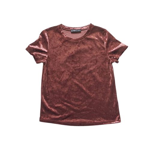 Haut Rose Velour Taille Xs