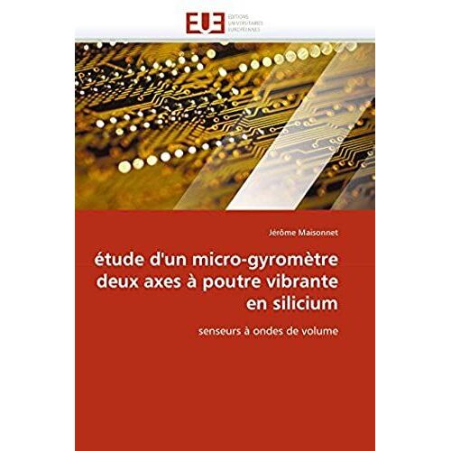 Étude D''un Micro-Gyromètre Deux Axes À Poutre Vibrante En Silicium