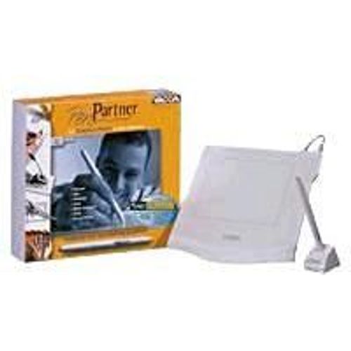 Wacom PenPartner - Numériseur - 128 x 96 mm - filaire - PS/2, série - blanc - Pour la vente au détail