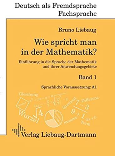 Wie Spricht Man In Der Mathematik? Bd. 1