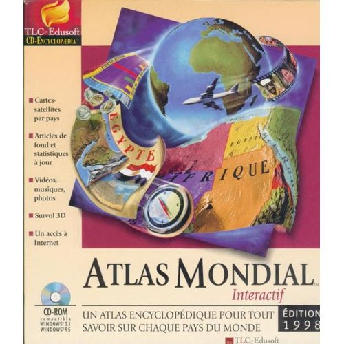 Atlas Mondial Interactif - Edition 1998