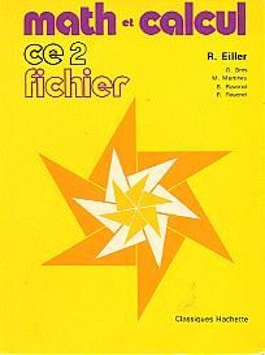 Math Et Calcul - Cycle Élémentaire, 2 - Année, Fichier