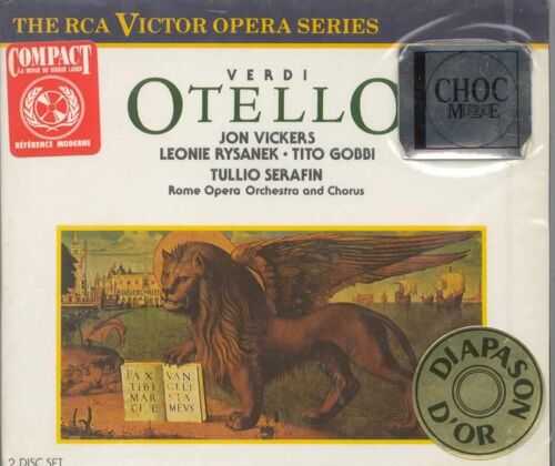 Otello Vickers; Rysanek, Gobbi; Choeurs & Orch. De L'opéra De Rome