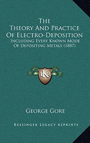 The Theory And Practice Of Electro-Deposition: Including Every Known Mode Of Depositing Metals (1887)