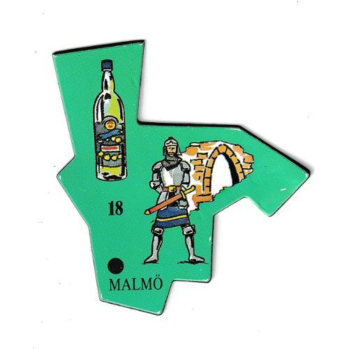 Magnet Le Gaulois Les Villes Du Monde Malmo