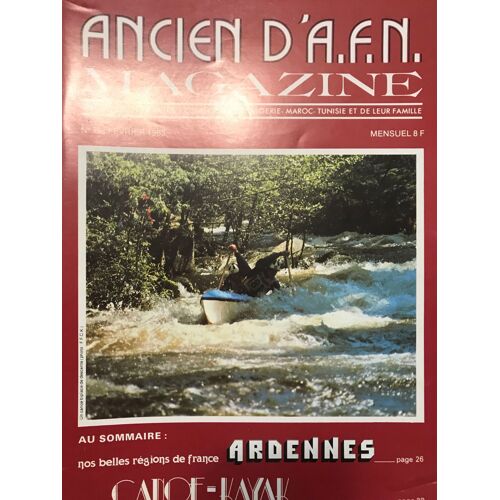 Ancien D' A.F.N Magazine N°75 Ardennes Kayak