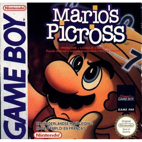 Mario's Picross Game Boy