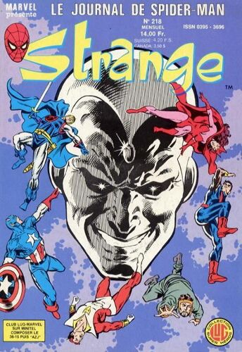 Strange N° 218 De Février 1988