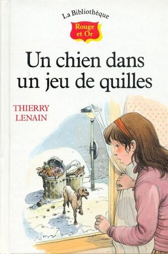 Un Chien Dans Un Jeu De Quilles
