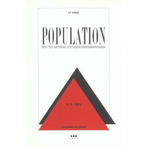 Population 2001 N 6 Novembre-Decembre