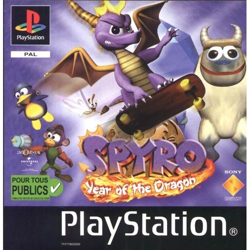 Spyro 3: Year Of The Dragon Ps1